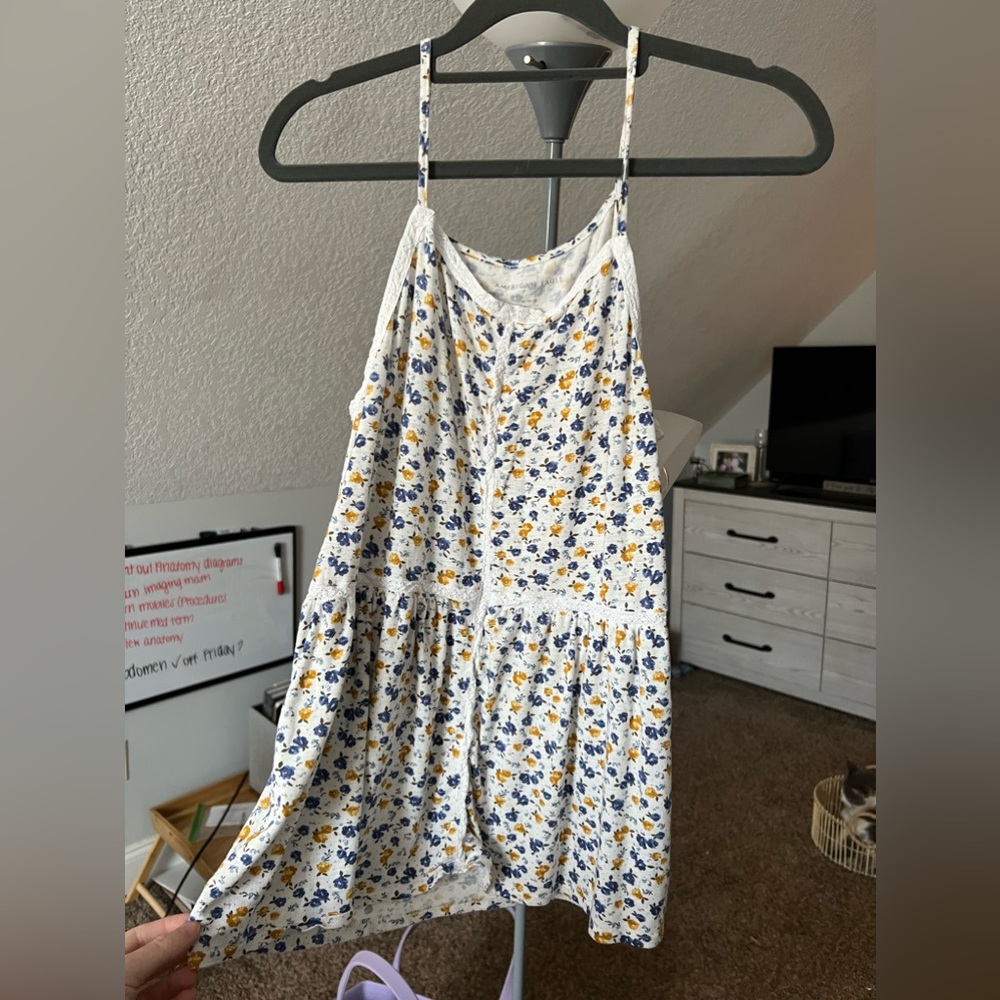 Flower print Tank top